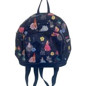 Disney Princess Backpack Mini Faux Leather‎ Floral whimsical